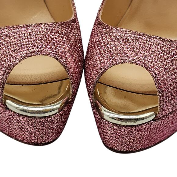 Christian Louboutin Bibibop Platform Peep Toe Pumps 140 - Pink 36 5.5US $895 NWB - Picture 8 of 8